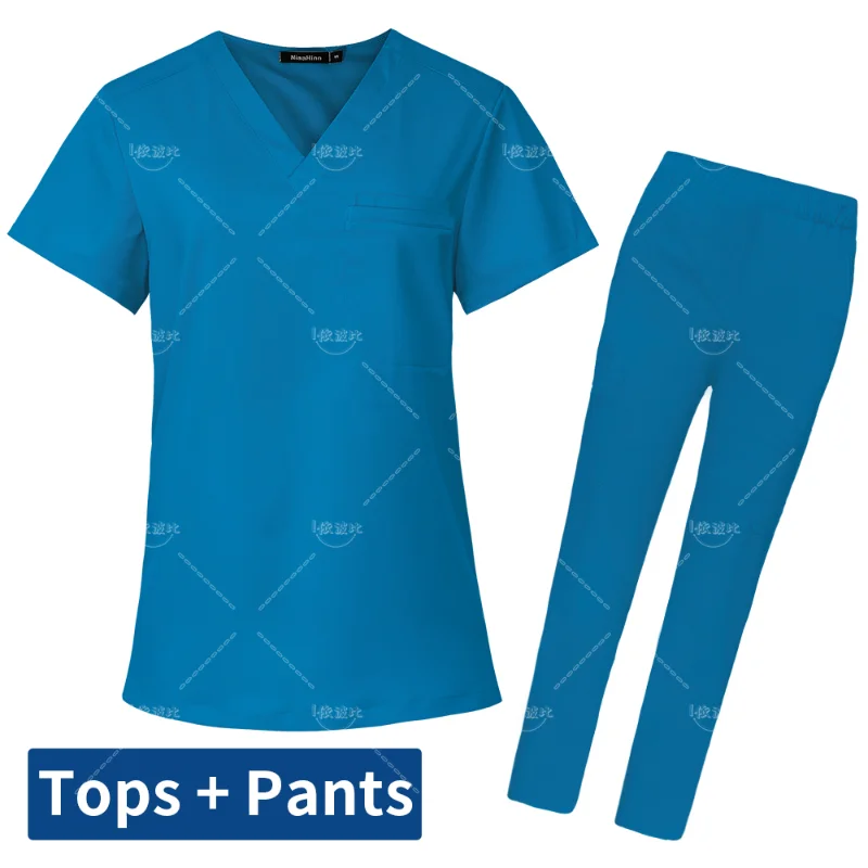 

Unisex Pet Grooming Doctor Work Clothes High Quality Scrubs Uniforms Health Care Medical Accessories Hospital Nursing Workwear