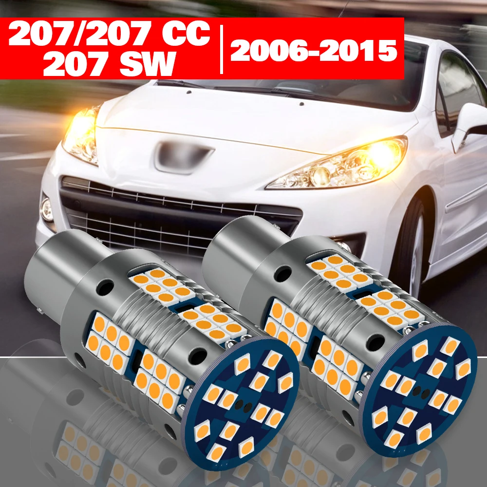 For Peugeot 207 CC SW 2006-2015 2pcs LED Turn Signal Light Accessories 2007 2008 2009 2010 2011 2012 2013 2014
For Peugeot 207 CC SW 2006-2015 2pcs LED Turn Signal Light Accessories 2007 2008 2009 2010 2011 2012 2013 2014