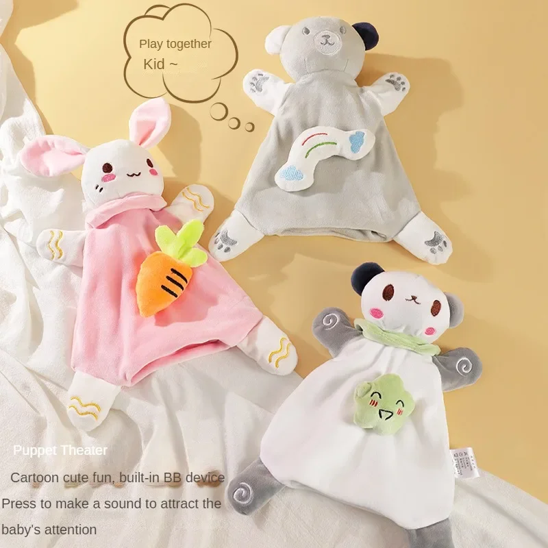 Cartoon Animal Hand Doll Toy Infant Comfort Scarf Sleeping Doll Can Be Imported and Bited Plush Toy Boys and Girls' Toys
Cartoon Animal Hand Doll Toy Infant Comfort Scarf Sleeping Doll Can Be Imported and Bited Plush Toy Boys and Girls' Toys