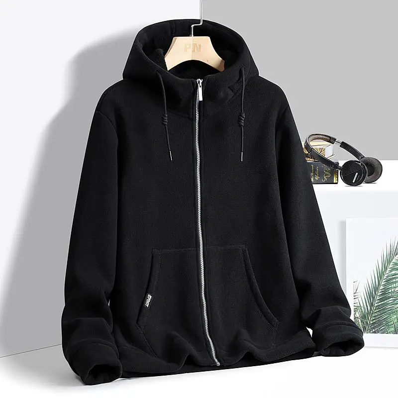 New Fleece Cardigan Sweatshirt Hoodie Oversized Couple Winter Fashion Thickened Warm Windproof Hooded Double Fleece Jacket Coat
New Fleece Cardigan Sweatshirt Hoodie Oversized Couple Winter Fashion Thickened Warm Windproof Hooded Double Fleece Jacket Coat