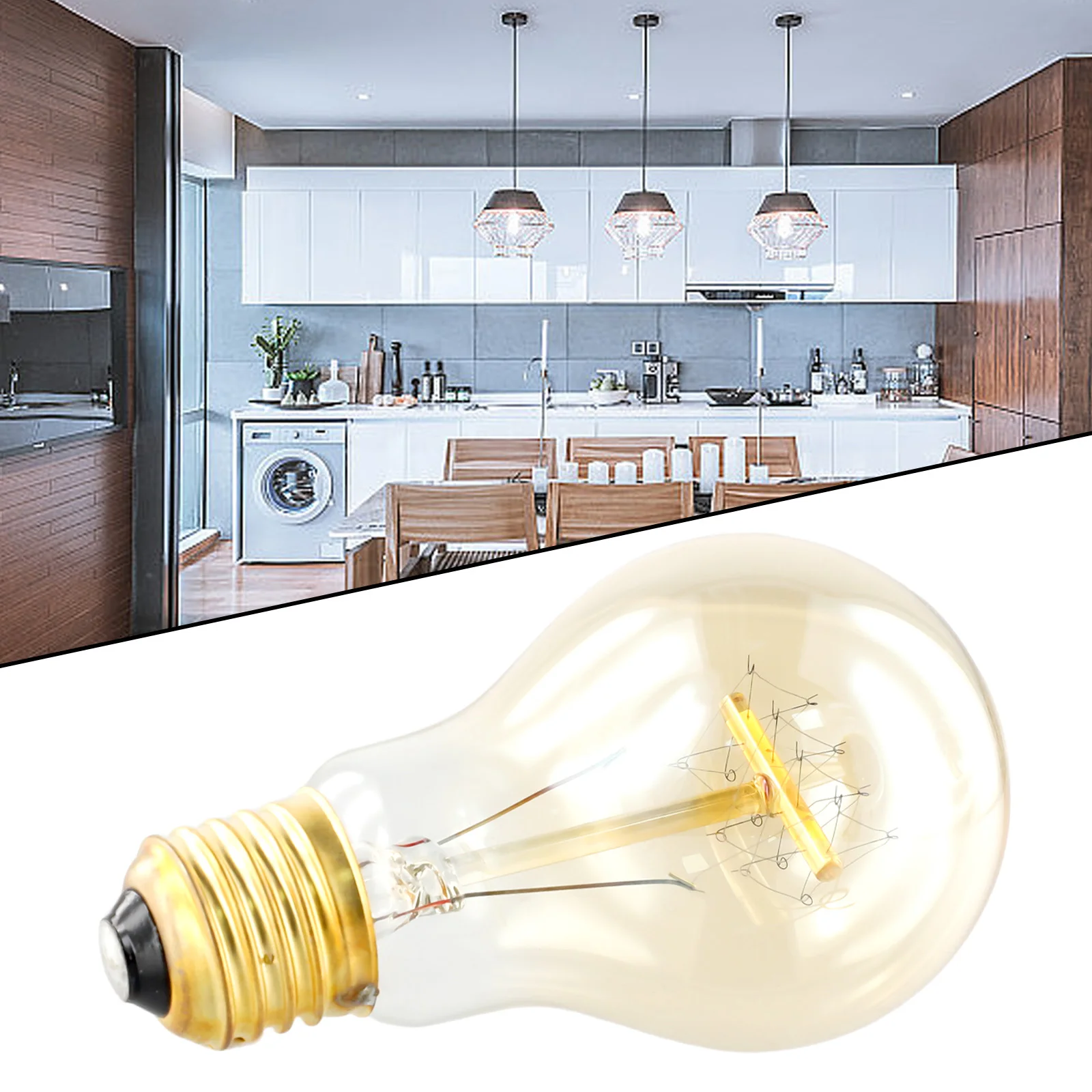 40W A19 Vintage Industrial Retro Edison Filament Light Bulb E27 220V Home Decor Home Use Environmental Decorative Lighting
40W A19 Vintage Industrial Retro Edison Filament Light Bulb E27 220V Home Decor Home Use Environmental Decorative Lighting