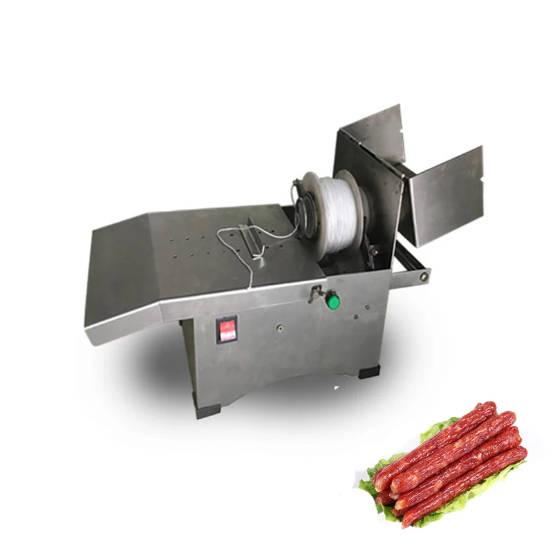 Food Processor Stainless Steel Electric Commercial Household Sausage Tying Machine Tabletop Sausage Knotting with 42mm
Food Processor Stainless Steel Electric Commercial Household Sausage Tying Machine Tabletop Sausage Knotting with 42mm