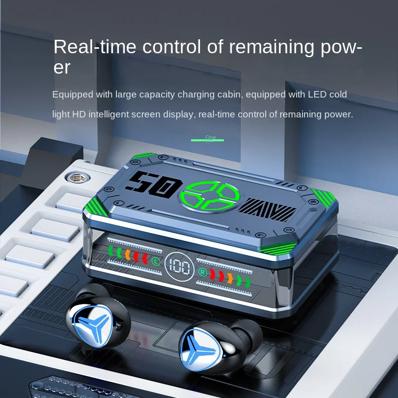 SGBEP Mecha Style Game Audífonos Wireless Bluetooth 5.3 Headphones TWS Sport Earbuds Headset For iphone Xiaomi phones Earphones
SGBEP Mecha Style Game Audífonos Wireless Bluetooth 5.3 Headphones TWS Sport Earbuds Headset For iphone Xiaomi phones Earphones
