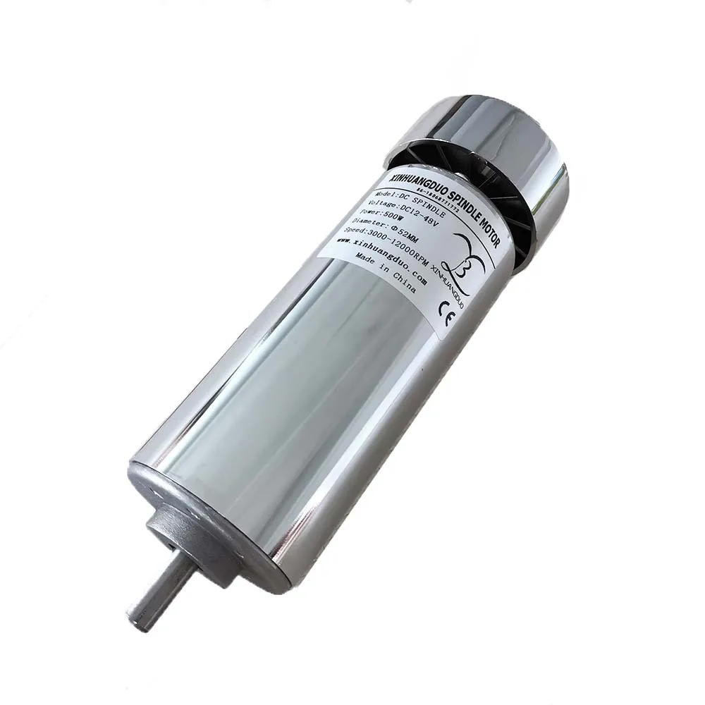 500W Air cooled spindle motor 0.5KW dc motor CNC engraving machine DC12V-48V high torque dc motor
500W Air cooled spindle motor 0.5KW dc motor CNC engraving machine DC12V-48V high torque dc motor