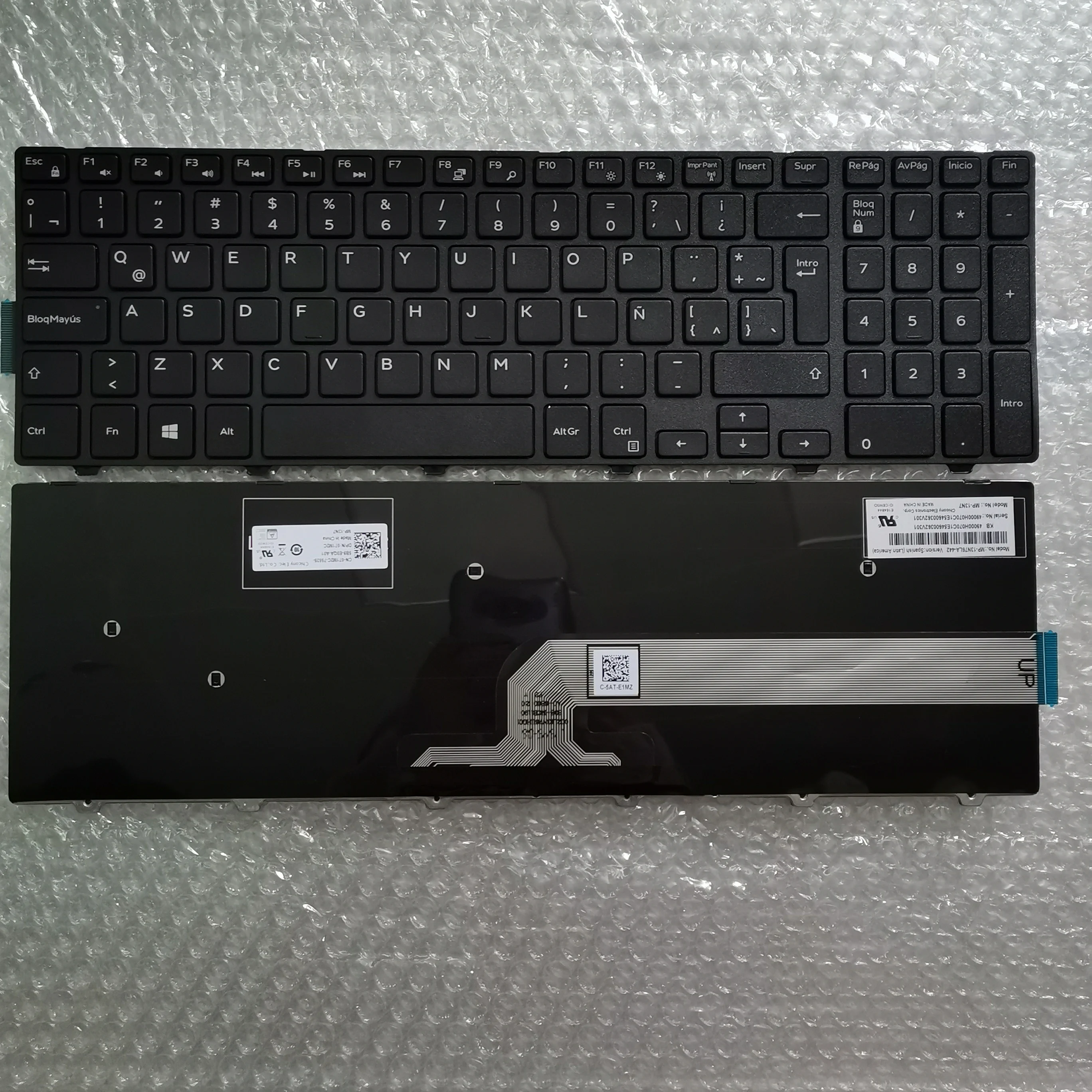 Испанская клавиатура XIN для ноутбука Dell Inspiron 3541 3542 3543 3547 3551 3552 3555 3558 3565 3878 5542 5543 5545 5547 5548 5555 SP
Испанская клавиатура XIN для ноутбука Dell Inspiron 3541 3542 3543 3547 3551 3552 3555 3558 3565 3878 5542 5543 5545 5547 5548 5555 SP