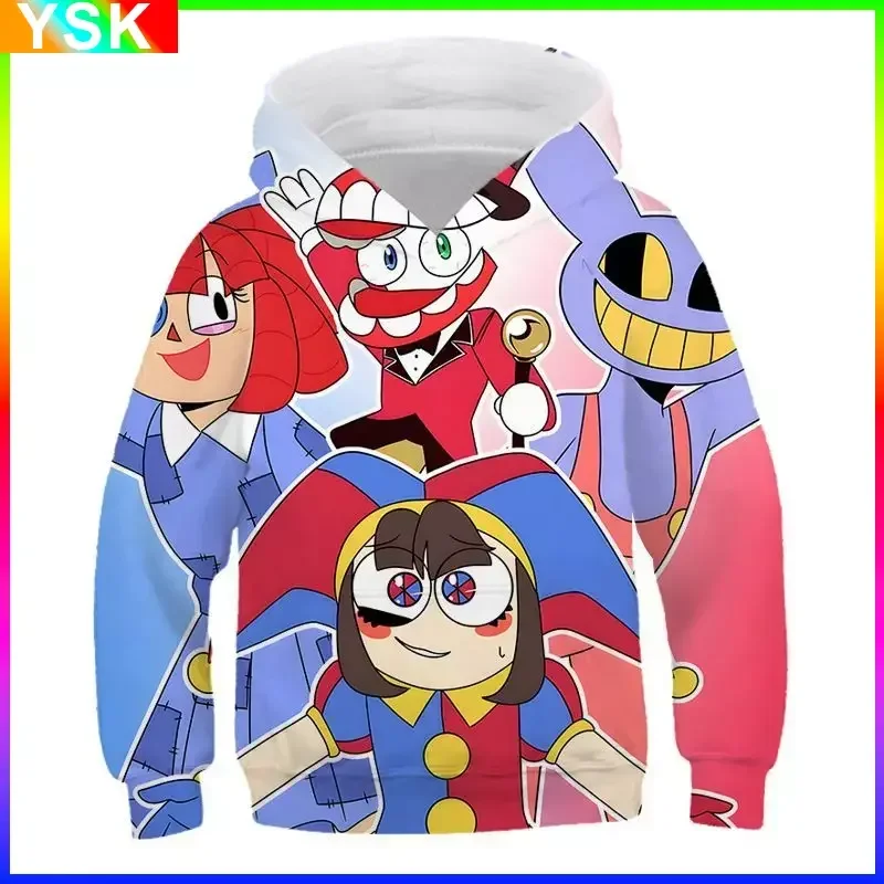 Boys Girls THE AMAZING DIGITAL CIRCUS Hoodie Graphic Long Sleeve Tops Baggy Sweatshirts for Kids Outerwear Sports Tops
Boys Girls THE AMAZING DIGITAL CIRCUS Hoodie Graphic Long Sleeve Tops Baggy Sweatshirts for Kids Outerwear Sports Tops