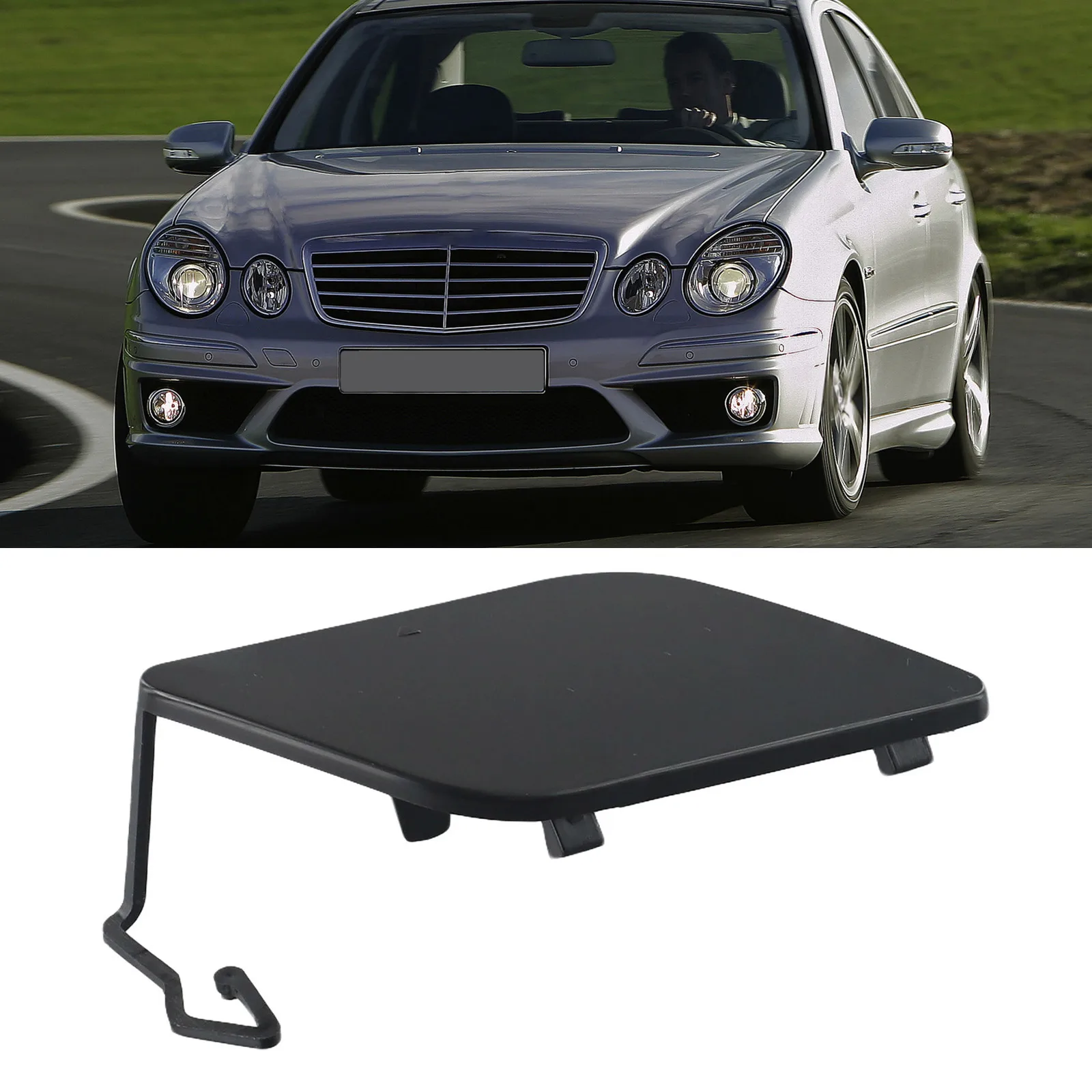 Car Front Former Bumper Tow Hook Cover Cap A2118851022 For MERCEDES E Class W211 2007 2008 09 ABS Black Car Accessories
Car Front Former Bumper Tow Hook Cover Cap A2118851022 For MERCEDES E Class W211 2007 2008 09 ABS Black Car Accessories
