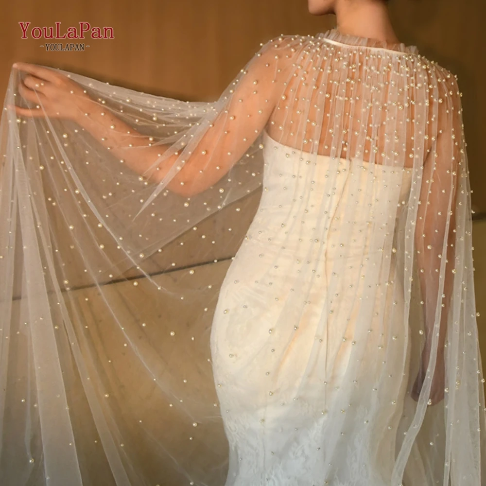YouLaPan Cape Veil New Shawl Tulle Wraps Pearls Wedding Shawl High Quality Button Back Cheap Shawls Free Shipping DIYBolero vg02
YouLaPan Cape Veil New Shawl Tulle Wraps Pearls Wedding Shawl High Quality Button Back Cheap Shawls Free Shipping DIYBolero vg02