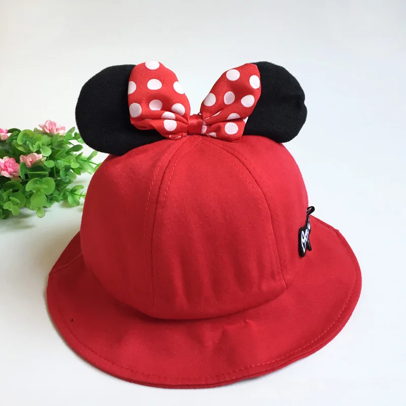 Korean Version Minnie Cartoon Bow Baby Basin Hat Apring Autumn Hat Tide Children's Hat Sun Fisherman Hat
Korean Version Minnie Cartoon Bow Baby Basin Hat Apring Autumn Hat Tide Children's Hat Sun Fisherman Hat