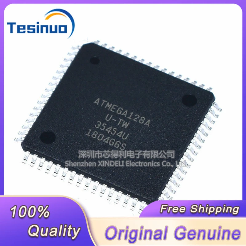 

5/PCS New Original ATMEGA128A-AU Chip Microcontroller 8-bit AVR TQFP-64 In Stock