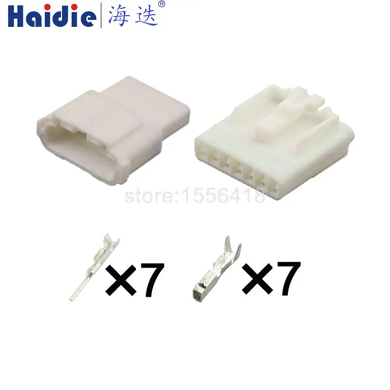 1-20 sets 7 Pin 1.2 Series Auto Wiring Terminal Socket 7228-6072 7129-6071 Car Cable Plug Electric Wire Connector
1-20 sets 7 Pin 1.2 Series Auto Wiring Terminal Socket 7228-6072 7129-6071 Car Cable Plug Electric Wire Connector