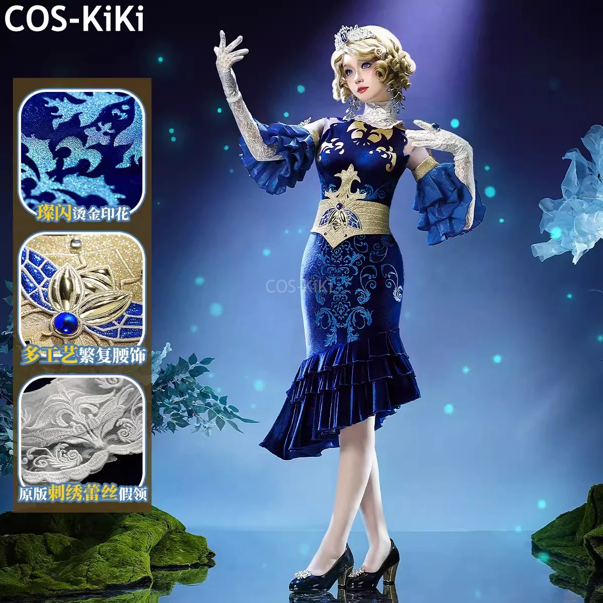 COS-KiKi Identity V Emily Dyer Doctor Firefly Game Suit Elegant Dress Cosplay Costume Halloween Party Role Play Outfit Women
COS-KiKi Identity V Emily Dyer Doctor Firefly Game Suit Elegant Dress Cosplay Costume Halloween Party Role Play Outfit Women