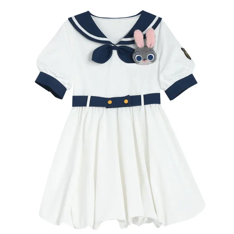 Original Disney Zootopia Judy Hopps Girl Flower Bud Pengpeng Skirt Anime Cartoon Student Dress Cute 3D Doll Little White Skirt
Original Disney Zootopia Judy Hopps Girl Flower Bud Pengpeng Skirt Anime Cartoon Student Dress Cute 3D Doll Little White Skirt