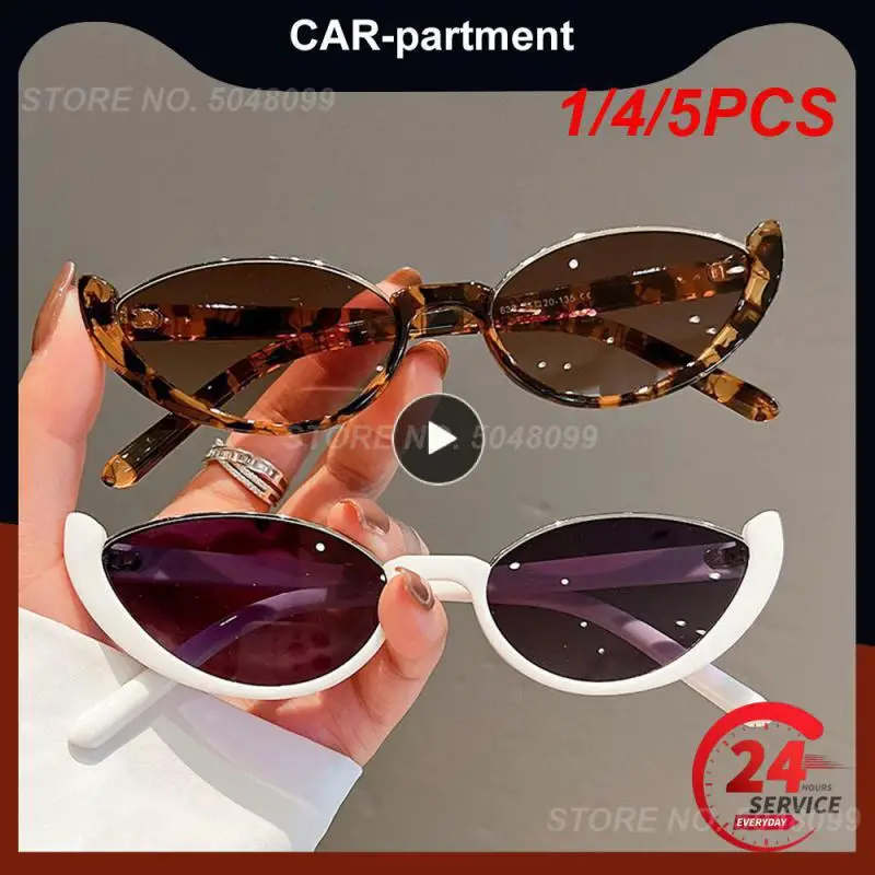 1/4/5PCS New Small Cat Eye Sunglasses Women Men Trendy Vintage Shades Eyewear Fashion Driving Cycling Sunglasses Half-frame Sun
1/4/5PCS New Small Cat Eye Sunglasses Women Men Trendy Vintage Shades Eyewear Fashion Driving Cycling Sunglasses Half-frame Sun