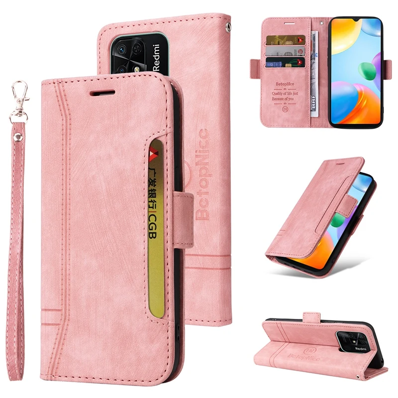 Flip Cover for Redmi 10C 10A 10 9C 9A 9T Redmi Note 11 10 9 Anti-Fingerprint PU Wallet Case for Xiaomi Poco M4 Pro X4 Pro
Flip Cover for Redmi 10C 10A 10 9C 9A 9T Redmi Note 11 10 9 Anti-Fingerprint PU Wallet Case for Xiaomi Poco M4 Pro X4 Pro