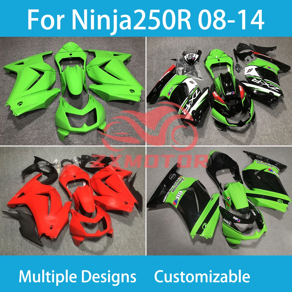 Ninja 250R 08 09-13 14 бесплатно пользовательские Обтекатели для Kawasaki Ninja250R 2008 2009-2013 2014 послепродажный набор обтекателей для кузова
Ninja 250R 08 09-13 14 бесплатно пользовательские Обтекатели для Kawasaki Ninja250R 2008 2009-2013 2014 послепродажный набор обтекателей для кузова