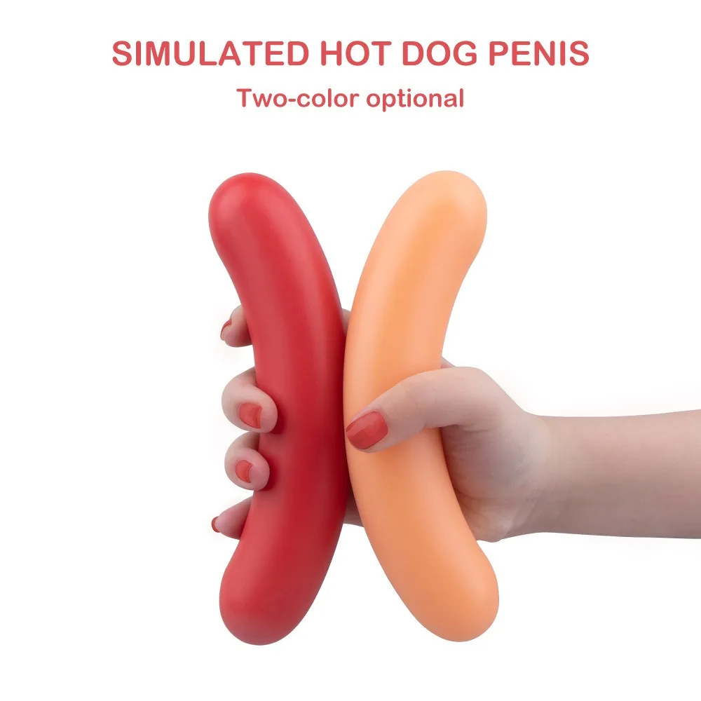 18cm Dildo Sausage Soft Penis Female Masturbator Fleshlight Double Head Anal Plug Sm Backyard Grinding Sex Toy Adult Woman Tool 18cm Dildo Sausage Soft Penis Female Masturbator Fleshlight Double Head Anal Plug Sm Backyard Grinding Sex Toy Adult Woman Tool
