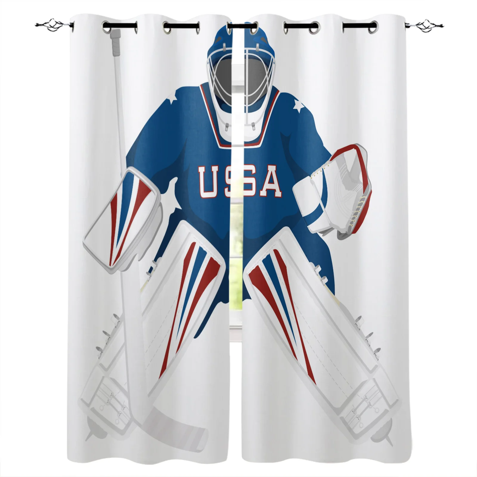 Hockey Game Animation American Character Blackout Curtains Window Curtains For Bedroom Living Room Decor Window Treatments
Hockey Game Animation American Character Blackout Curtains Window Curtains For Bedroom Living Room Decor Window Treatments