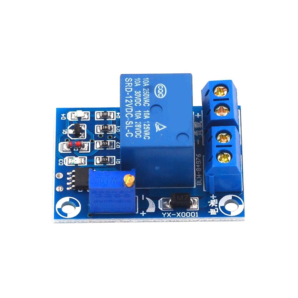 12V Battery Undervoltage Low Voltage Cut off Automatic Recovery Switch Battery Charging Voltage Control Module Protection Board
12V Battery Undervoltage Low Voltage Cut off Automatic Recovery Switch Battery Charging Voltage Control Module Protection Board