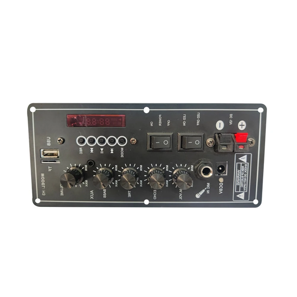 30W-120W Power Amplifier Board Audio Bluetooth Amplificador USB Dac FM Radio TF Player Subwoofer DIY Amplifiers
30W-120W Power Amplifier Board Audio Bluetooth Amplificador USB Dac FM Radio TF Player Subwoofer DIY Amplifiers