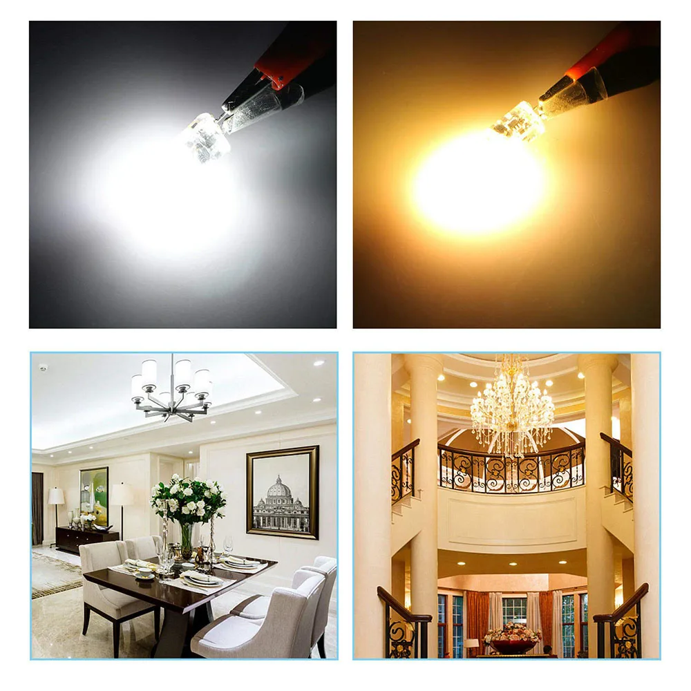 10PCS LED COB Lamp 6W Bulbs Dimmable G4 mini COB AC DC 12V 220V Candle Lights Replace 30W 40W Halogen for Chandelier Spotlight 9 Mallzona Sd473b6600188473f97b475f356ed93d8V 10PCS LED COB Lamp 6W Bulbs Dimmable G4 mini COB AC DC 12V 220V Candle Lights Replace 30W 40W Halogen for Chandelier Spotlight Mallzona