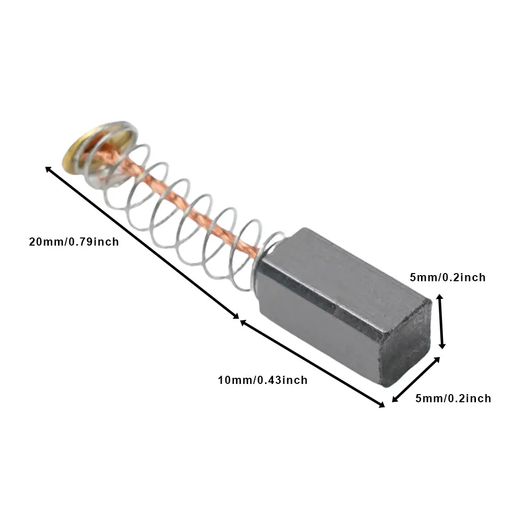 Motor Brushes Carbon Brushes Factory Workshop 10mm × 5 × 5mm 20mm Accessories Replacement Part For Electric Motors
Motor Brushes Carbon Brushes Factory Workshop 10mm × 5 × 5mm 20mm Accessories Replacement Part For Electric Motors