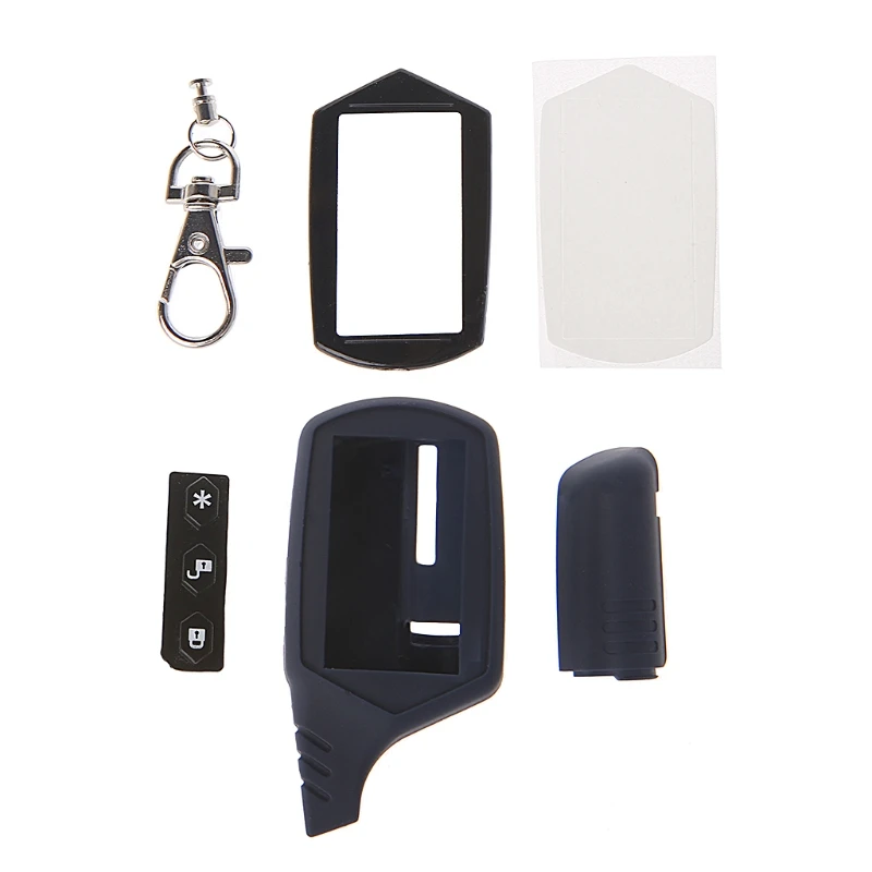 

Button Remote Auto Car Key Fob Cover Protector for Starline A91 Lcd Remote Case