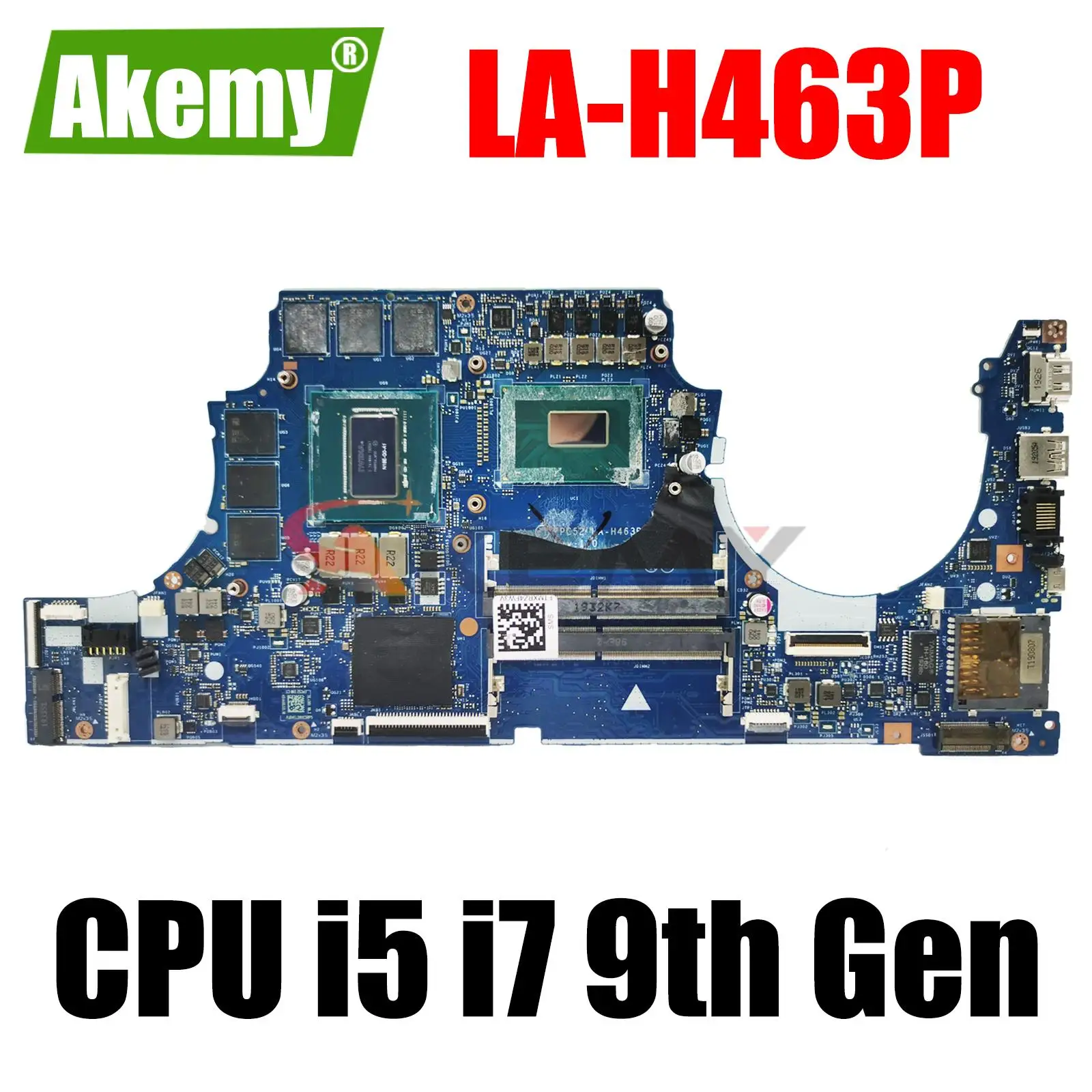 100% Working For HP 15T-DK 15-DK Motherboard L58867-601 L58866-601 FPC52 LA-H463P i5-9300H i7-9750H Cpu Gtx1660 6GB Graphic
100% Working For HP 15T-DK 15-DK Motherboard L58867-601 L58866-601 FPC52 LA-H463P i5-9300H i7-9750H Cpu Gtx1660 6GB Graphic