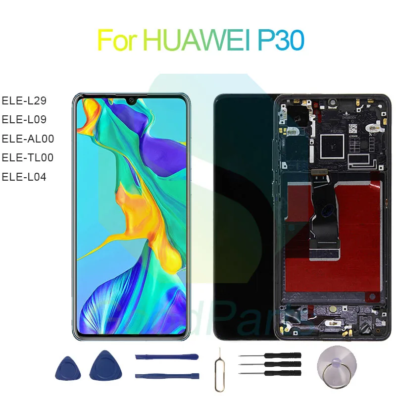 Для замены экрана дисплея HUAWEI P30 2340*1080 Φ/09/29, ELE-L04 P30 ЖК сенсорный дигитайзер в сборе
Для замены экрана дисплея HUAWEI P30 2340*1080 Φ/09/29, ELE-L04 P30 ЖК сенсорный дигитайзер в сборе