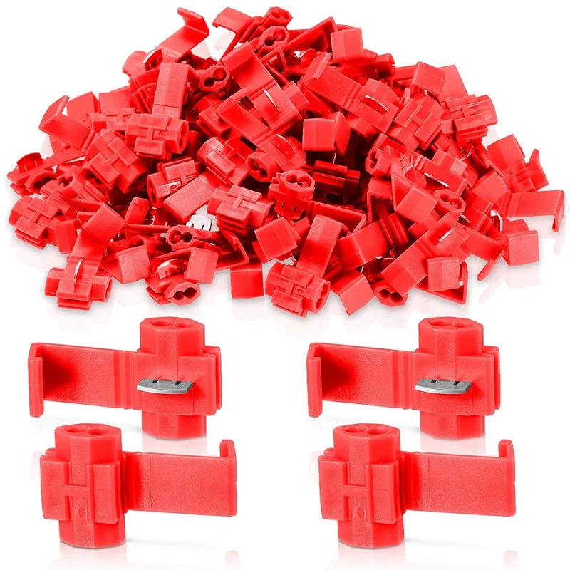 120 Pieces Solderless Splice Snap Electrical Wire Connector For Automobile Industrial Wire
120 Pieces Solderless Splice Snap Electrical Wire Connector For Automobile Industrial Wire