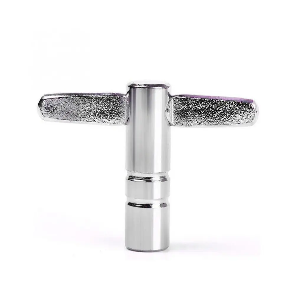 Drum Tuning Key Adjusting Wrench Silver Metal T-shaped 4 Square Hole Wrench Percussion Instrument Accessory Tool
Drum Tuning Key Adjusting Wrench Silver Metal T-shaped 4 Square Hole Wrench Percussion Instrument Accessory Tool