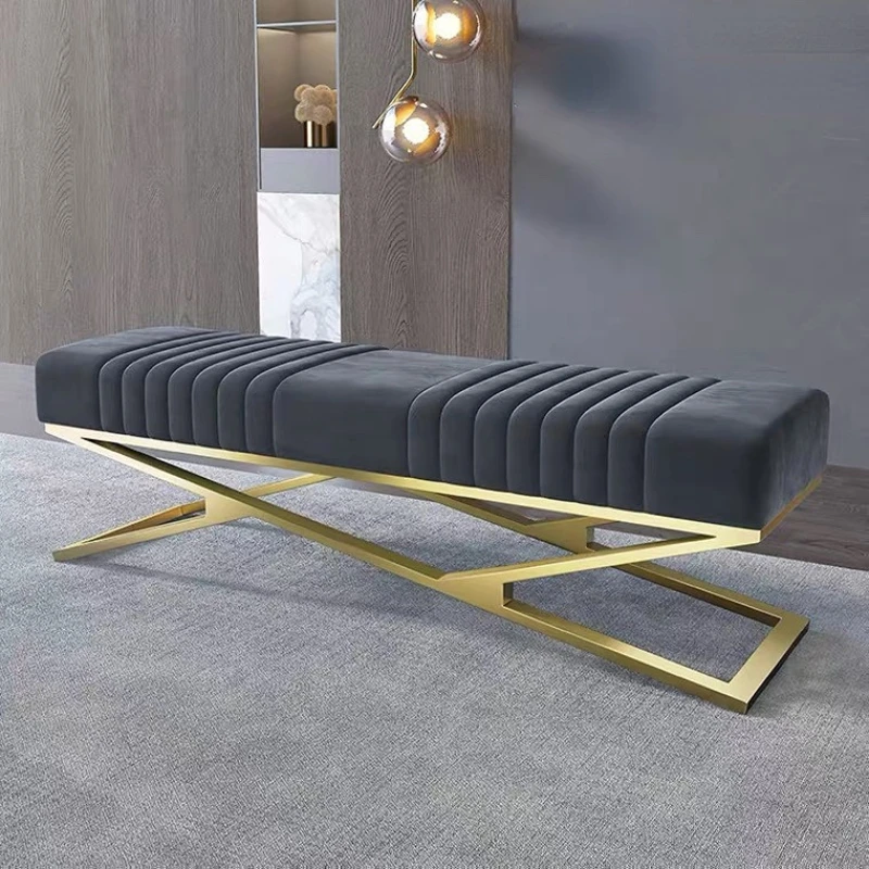 Sitting Design Velvet Shoe Stool Porch Simple Soft Ottoman Stool Bed End Sofa Luxury Hallway Furniture Shoe Changing Bench
Sitting Design Velvet Shoe Stool Porch Simple Soft Ottoman Stool Bed End Sofa Luxury Hallway Furniture Shoe Changing Bench