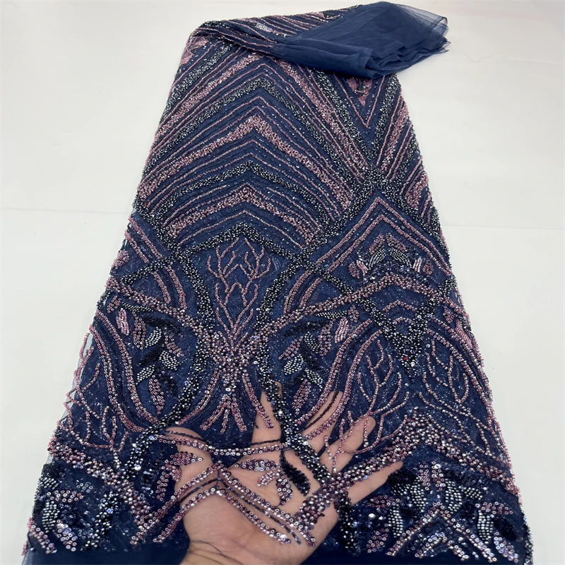 African French Mesh Lace with Sequins 2023 Beadeds Nigeria Tulle Lace Fabric for Sewing Elegant Evening Party Dresses FJ24252
African French Mesh Lace with Sequins 2023 Beadeds Nigeria Tulle Lace Fabric for Sewing Elegant Evening Party Dresses FJ24252