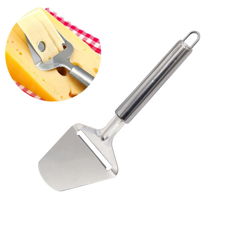 Stainless Steel Cheese Peeler Slicer Cutter Butter Slice Cutting Knife For Soft And Semi-Hard Cheeses Kitchen Cooking Gadgets
Stainless Steel Cheese Peeler Slicer Cutter Butter Slice Cutting Knife For Soft And Semi-Hard Cheeses Kitchen Cooking Gadgets