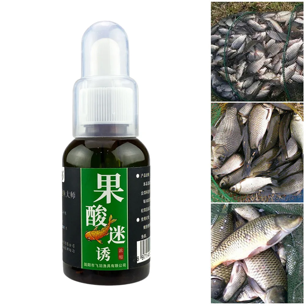 50ml Fishing Bait Attractant Fruit Acid Fish Lures Attractive Liquid Concentrate Fishing Baits Scent Tackle Accessories
50ml Fishing Bait Attractant Fruit Acid Fish Lures Attractive Liquid Concentrate Fishing Baits Scent Tackle Accessories