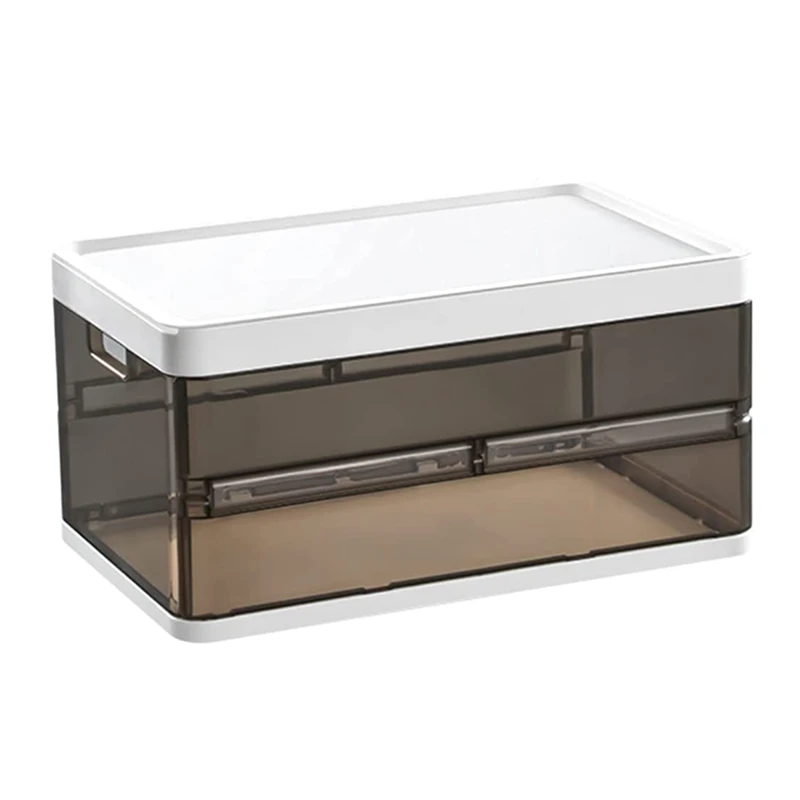 Stackable Plastic Storage Bins With Lid,Foldable Closet Organizers Storage Box,Drawer Organizers For Clothes,Toys
Stackable Plastic Storage Bins With Lid,Foldable Closet Organizers Storage Box,Drawer Organizers For Clothes,Toys