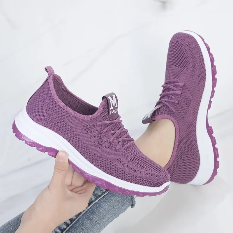 Women Sneakers Mesh Vulcanized Shoes Spring Ladies Casual Flats Sneaker Female New Fashion Comfort Light Knitting Shoes 2023
Women Sneakers Mesh Vulcanized Shoes Spring Ladies Casual Flats Sneaker Female New Fashion Comfort Light Knitting Shoes 2023