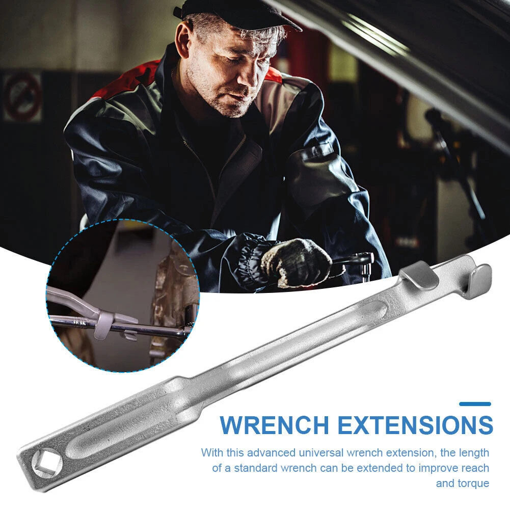 340*50*5MM Car Wrench Extender Tool Wrench Extension Heavy Duty Spanner Extender Universal For Garage Mechanics
340*50*5MM Car Wrench Extender Tool Wrench Extension Heavy Duty Spanner Extender Universal For Garage Mechanics