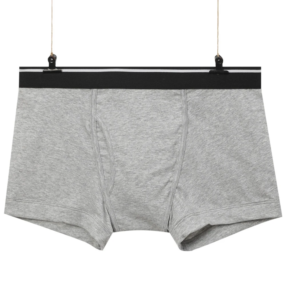Mens Cotton Skin-friendly Comfortable Boxer Briefs Side Opening Sexy Panties Solid Color Underpants Low Waist Shorts Underwear
Mens Cotton Skin-friendly Comfortable Boxer Briefs Side Opening Sexy Panties Solid Color Underpants Low Waist Shorts Underwear