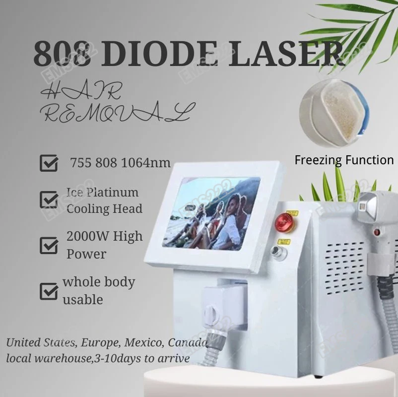 Diode Laser Hair Removal Device Sapphire Ice Platinum Cooling System High-tech 3 Wavelengths Suitable For All Skin Tones Safe
Diode Laser Hair Removal Device Sapphire Ice Platinum Cooling System High-tech 3 Wavelengths Suitable For All Skin Tones Safe