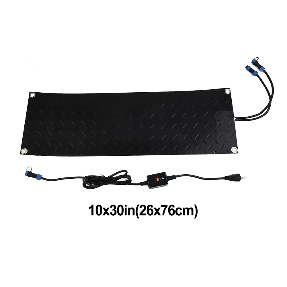 3pcs Snow Melting Mat 120V Black 10x30inch Ice Melting Heated Walkway Stair Mats Home Garden Supplies Accessories Winter
3pcs Snow Melting Mat 120V Black 10x30inch Ice Melting Heated Walkway Stair Mats Home Garden Supplies Accessories Winter