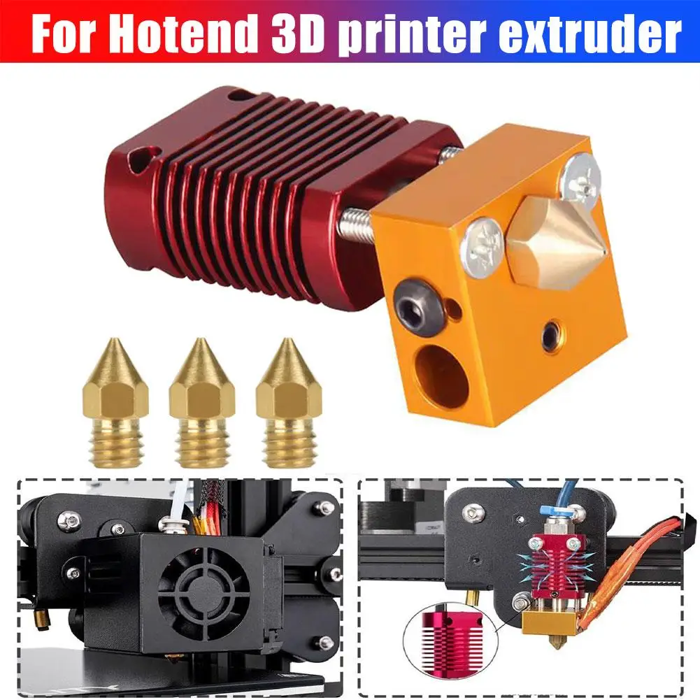 3D Printer Kit Extruder Heater Hot End Nozzle Parts For CR-10 CR10 CR10S Ender 3 Ender 3 Pro Ender 5 Hotend 3D Printer Extr W9R7
3D Printer Kit Extruder Heater Hot End Nozzle Parts For CR-10 CR10 CR10S Ender 3 Ender 3 Pro Ender 5 Hotend 3D Printer Extr W9R7