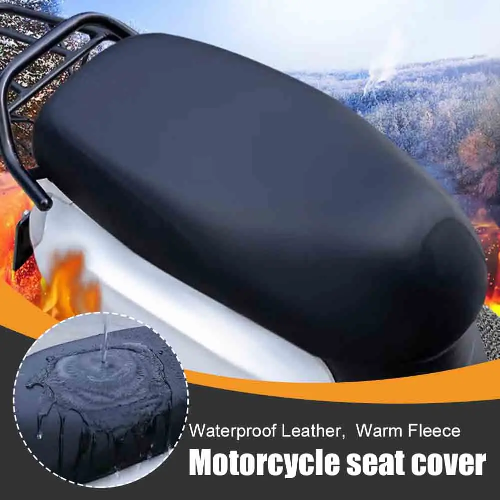 2 Sizes Motorcycle Seat Cover Reversible Waterproof Leather Warm Fleece Seat Cushion 4 Season Cushion Seat Cover Protector Cover
2 Sizes Motorcycle Seat Cover Reversible Waterproof Leather Warm Fleece Seat Cushion 4 Season Cushion Seat Cover Protector Cover