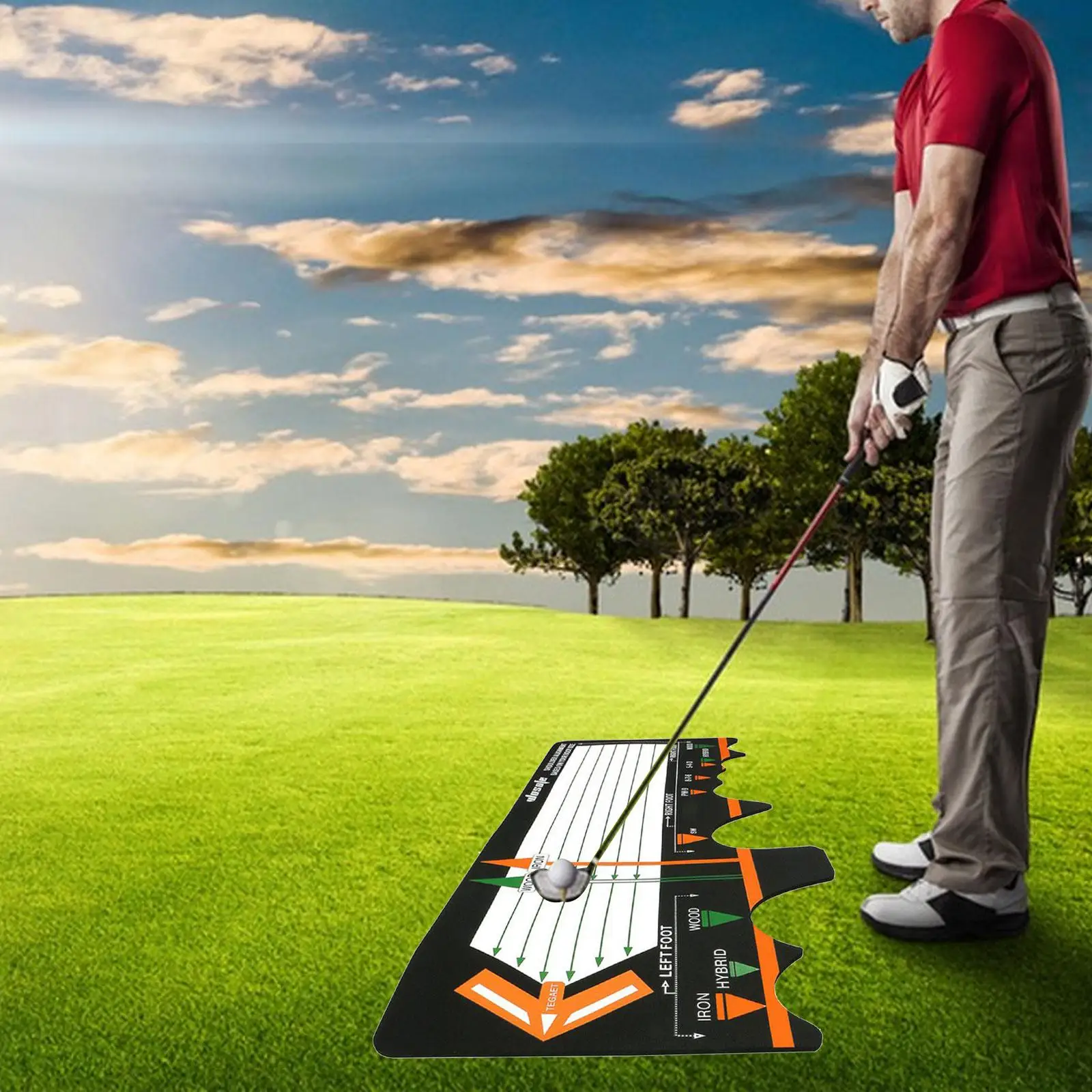Golf Training Swing Mat Position Correction Trainer Golf Training Aids Pad Golf Putting Mat Posture Auxiliary Mat Golf Access
Golf Training Swing Mat Position Correction Trainer Golf Training Aids Pad Golf Putting Mat Posture Auxiliary Mat Golf Access