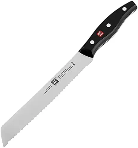 

Signature 8-inch Bread Knife, Cake Knife, -Sharp, Company-Owned German Factory with Special Formula Steel perfected for almost