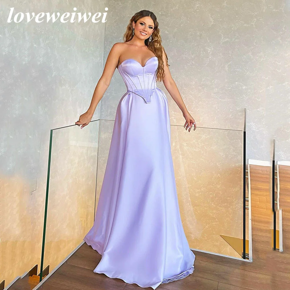 Loveweiwei Simple Vintage Lilac Bandeau Satin Evening Dress Long Sweetheart A Line Elegant Special Occasion Formal Party Gown
Loveweiwei Simple Vintage Lilac Bandeau Satin Evening Dress Long Sweetheart A Line Elegant Special Occasion Formal Party Gown