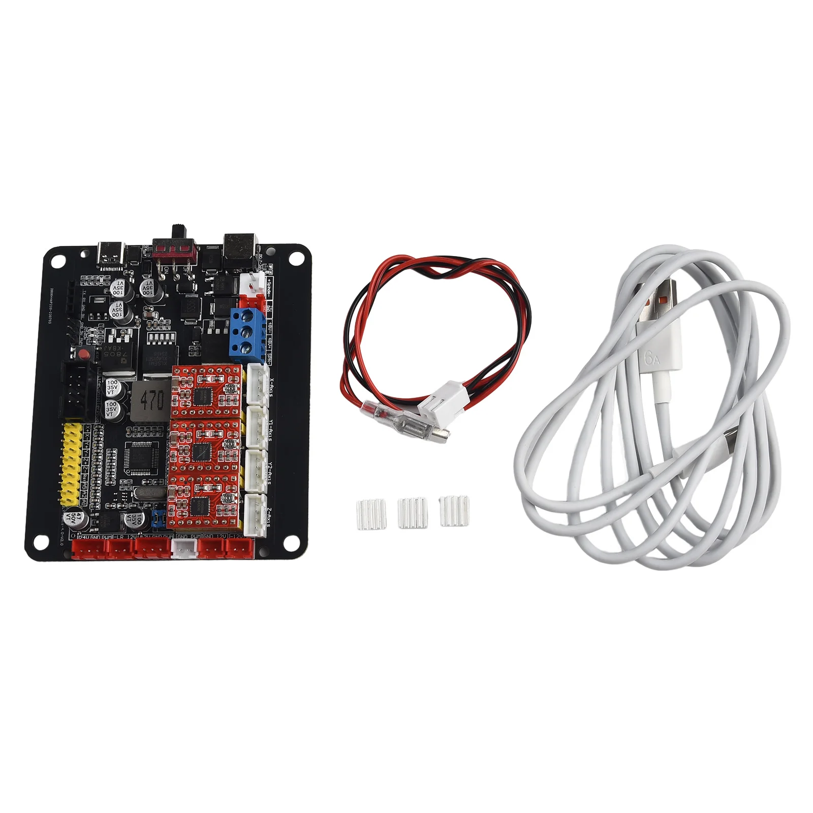 Professional GRBL Controller Board for CNC Router X/Y/Z Stepper Motor Double Yaxis with Support for Various Processing Files
Professional GRBL Controller Board for CNC Router X/Y/Z Stepper Motor Double Yaxis with Support for Various Processing Files