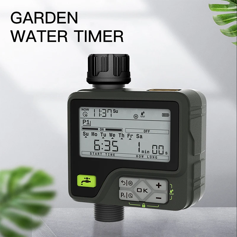 

A garden balcony automatic flower waterer waterer intelligent timing irrigation controller gardening timing watering irrigator