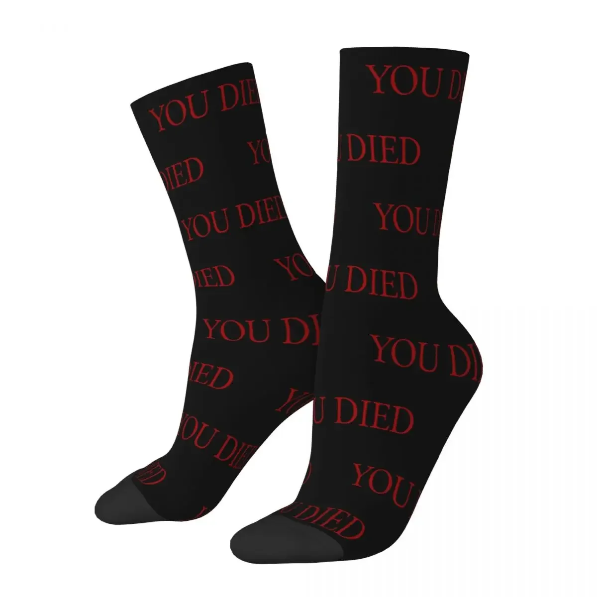 

You Died Dark Souls Socks Men Women Praise The Sun Bloodborne Game Socks Spring Summer Autumn Winter Middle Tube Gifts