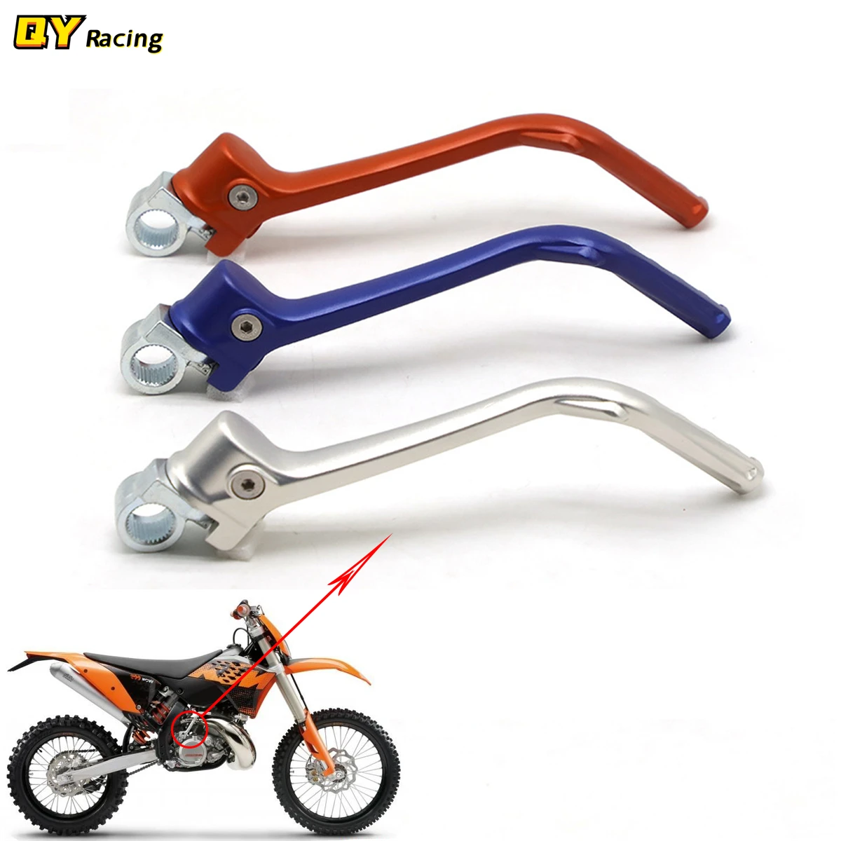 7075 Aluminum Forged Kick Start Lever Pedal For KTM 125SX 150SX 150XC 200XCW Husqvarna TC125 TE125 2012 2013 2014 2015 2016
7075 Aluminum Forged Kick Start Lever Pedal For KTM 125SX 150SX 150XC 200XCW Husqvarna TC125 TE125 2012 2013 2014 2015 2016
